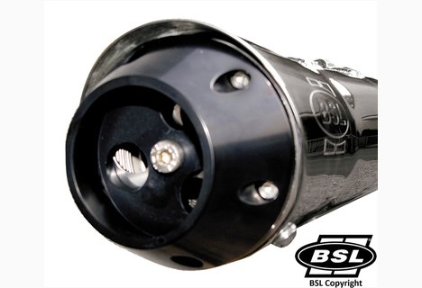 BSL Touring Muffler poliert