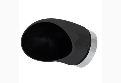 BSL Spoon Endkappen schwarz 60mm