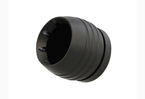 BSL Curve Endkappe black 60mm