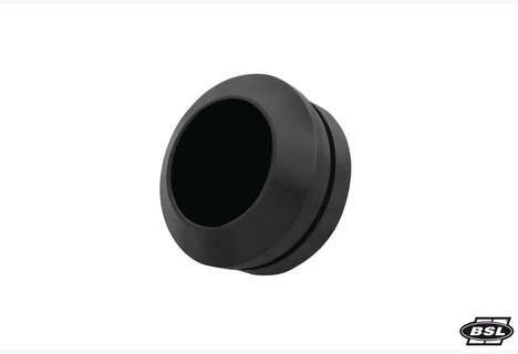 BSL Smooth Endkappe Schwarz 70mm