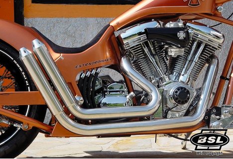 BSL Bobber Upswept chrom