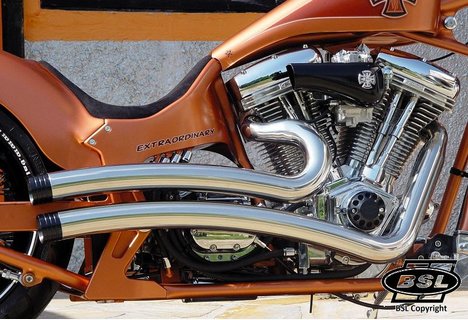 BSL Radial High Exit chrom