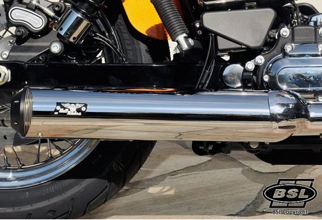 BSL Bomb Rider Muffler Switchback chrom