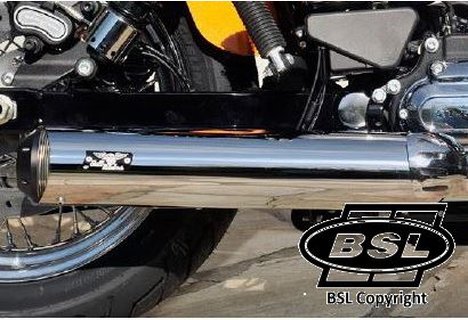 BSL Bomb Rider Muffler Low Rider schwarz
