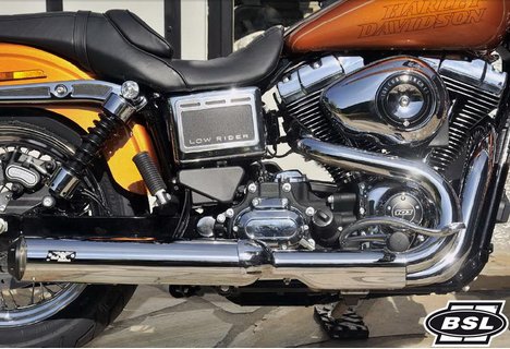 BSL Bomb Rider Muffler Low Rider schwarz