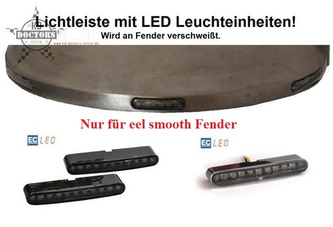 Lichtleiste für Heckfender mit LEDs
