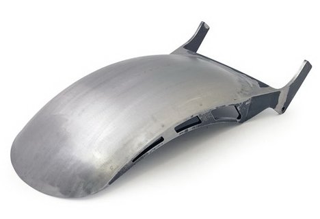 Softail Universal Heckfender ab Bj. 87- mit 250er Fender eel Smooth  mit Cut Out Strutz