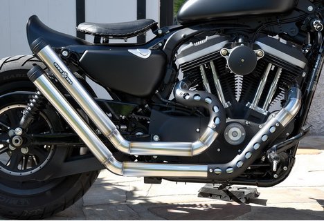 BSL Bobber Upswept Outline raw hole