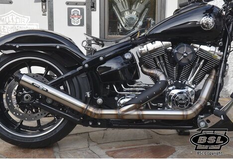 BSL Long John Bobber Straight Outline black hole