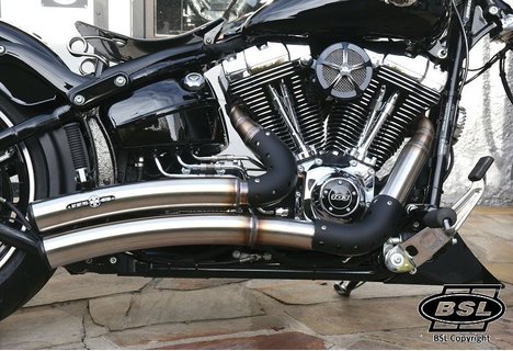 BSL Radial Low Exit OUTLINE black smooth