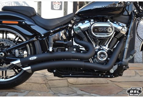 Radial Low Exit Slant Euro 4 Schwarz