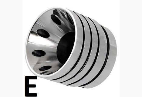 Top Chopp Staggered Euro 4 Chrom