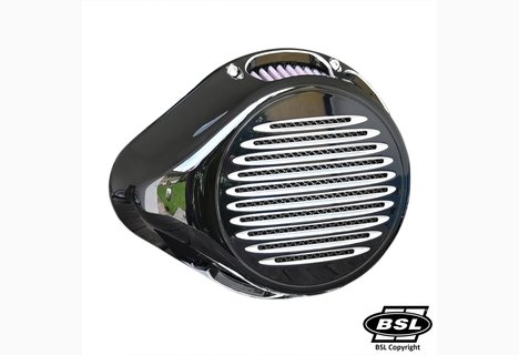 DROP CHOPP Switch RACE -Body Black Shine Contrast Cut, Front Cover Black Shine