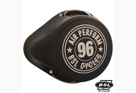 BSL DROP CHOPP Switch MC BRAND -Body Black Velvet Contrast Cut, Front Cover Black Velvet