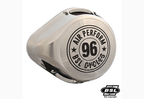 BSL DROP CHOPP Switch MC BRAND -Body Showchrome, Front Cover Showchrome