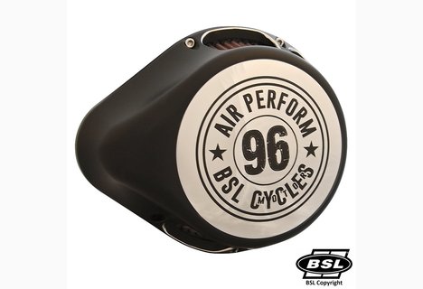 BSL DROP CHOPP Switch MC BRAND -Body Black Velvet Contrast Cut, Front Cover Showchrome
