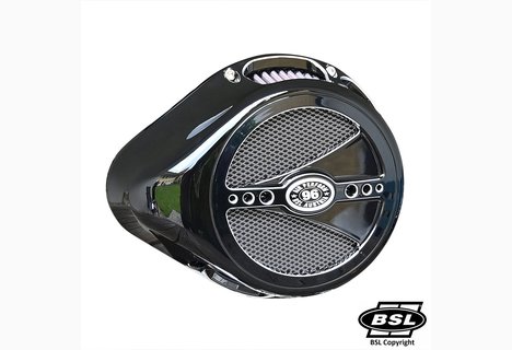 BSL DROP CHOPP Switch CUSTOM -Body Black Shine Contrast Cut, Front Cover Black Shine
