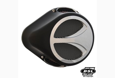 BSL DROP CHOPP Switch SCALOP -Body Showchrome, Front Cover Showchrome