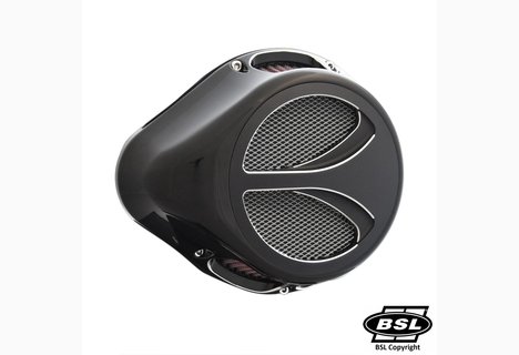 BSL DROP CHOPP Switch SCALOP -Body Showchrome, Front Cover Showchrome