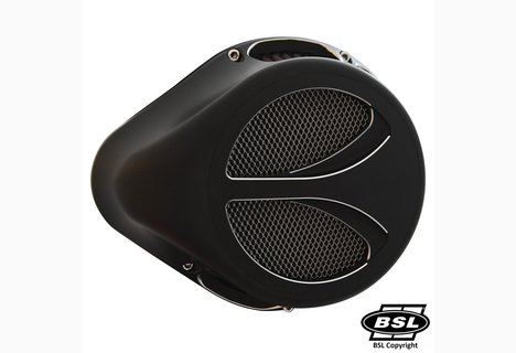 BSL DROP CHOPP Switch SCALOP -Body Black Velvet Contrast Cut, Front Cover Black Velvet