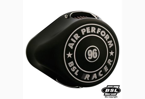 BSL DROP CHOPP Switch 96 RACER -Body Black Velvet Contrast Cut, Front Cover Black Velvet