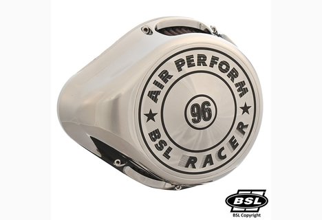 BSL DROP CHOPP Switch 96 RACER -Body Showchrome, Front Cover Showchrome