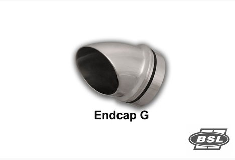 BSL Fat Tommy, VA-Endcaps Euro 4 Schwarz