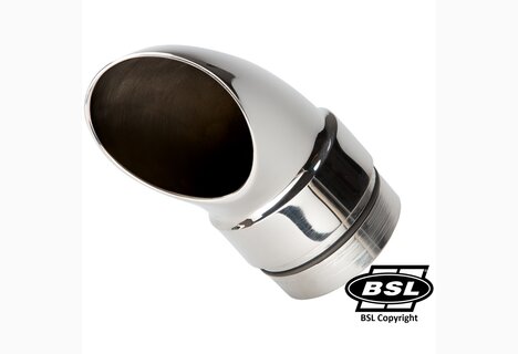 BSL Spoon Staggered 70mm Chrome